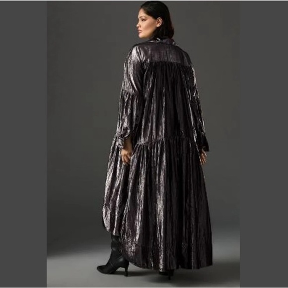 Nwt pilcro metallic midi dress - Picture 12 of 12